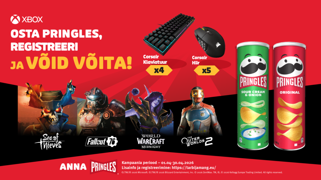 PRINGLES MEIE KAUPLUSE TARBIJAKAMPAANIA!