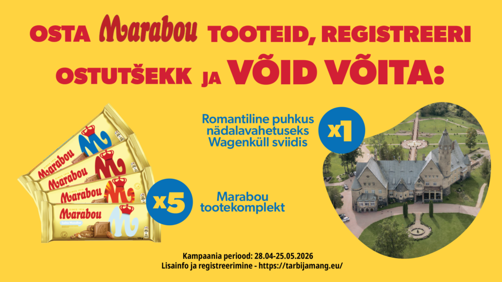 MARABOU MAXIMA TARBIJAKAMPAANIA!