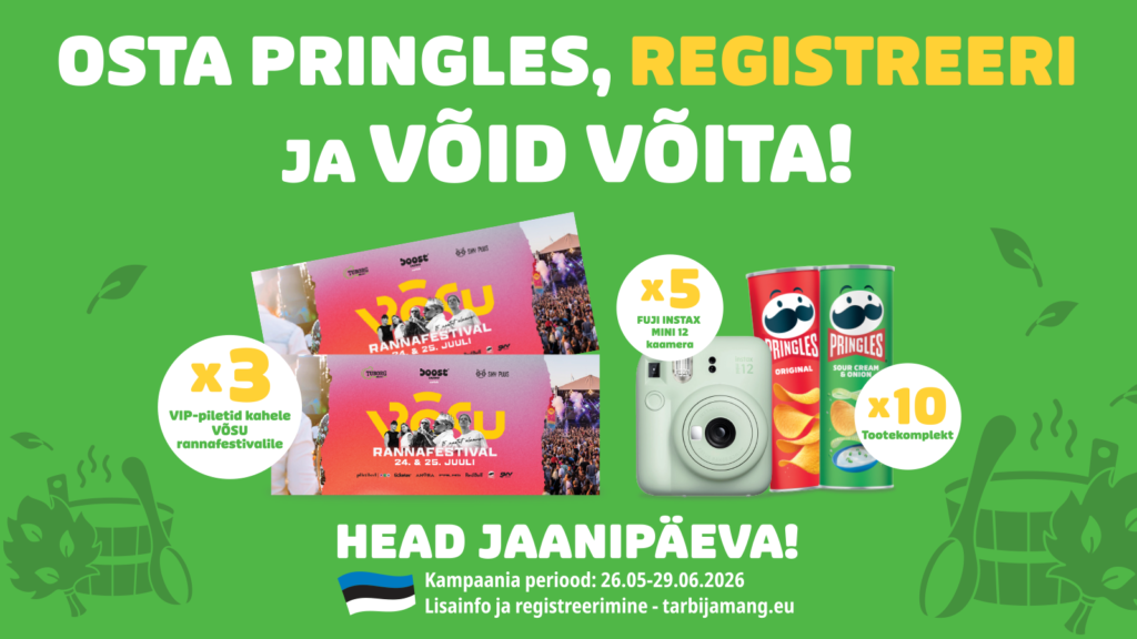 PRINGLES x VÕSU TARBIJAKAMPAANIA!