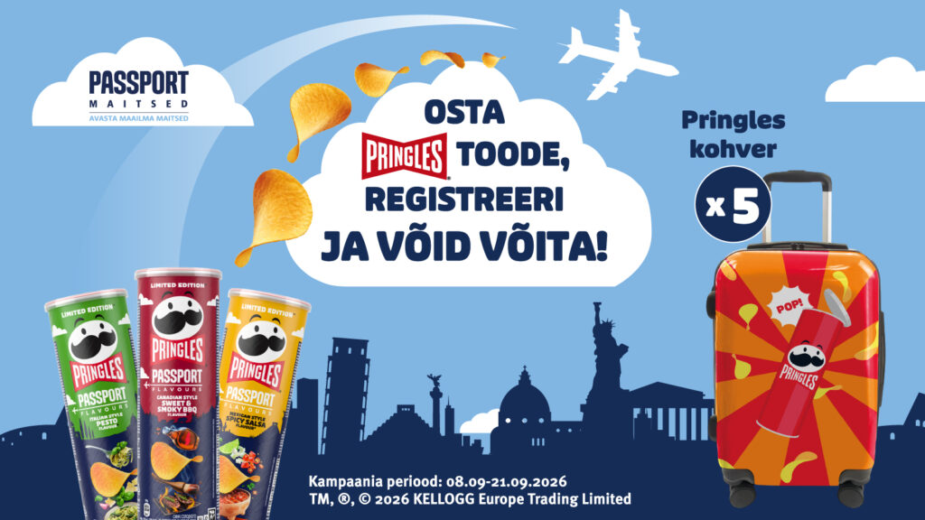 PRINGLES x PASSPORT TARBIJAKAMPAANIA!